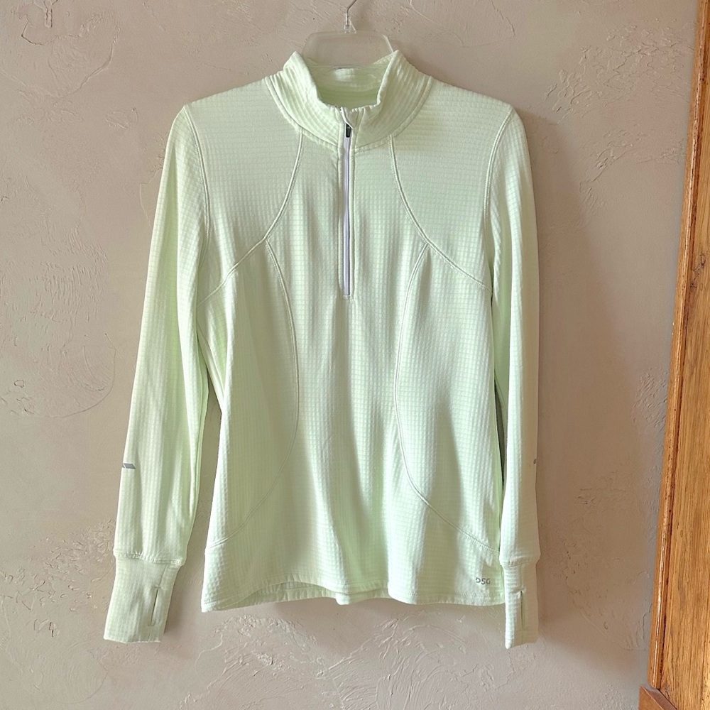 DSG Light Green Quarter-Zip Pullover - Picture 1 of 8
